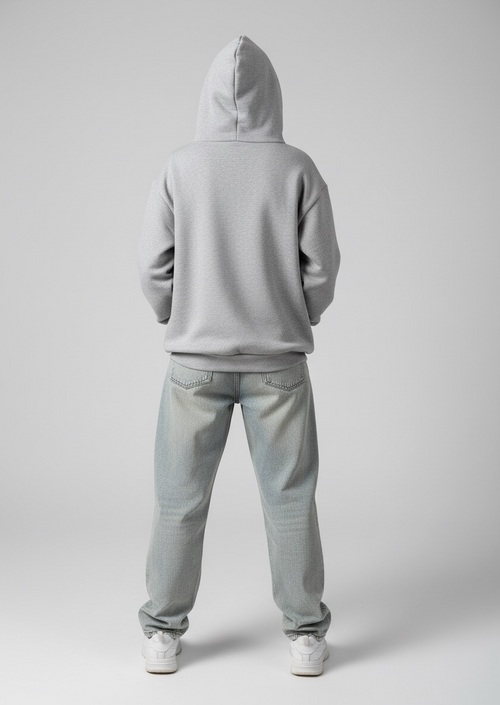 Hoodie BK  — Gris